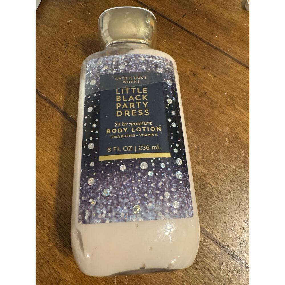 Bath & Body Works Little Black Party Dress Body Lotion Brand New 8 Oz. Classy